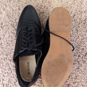 Black JustFab Fashion Shoes